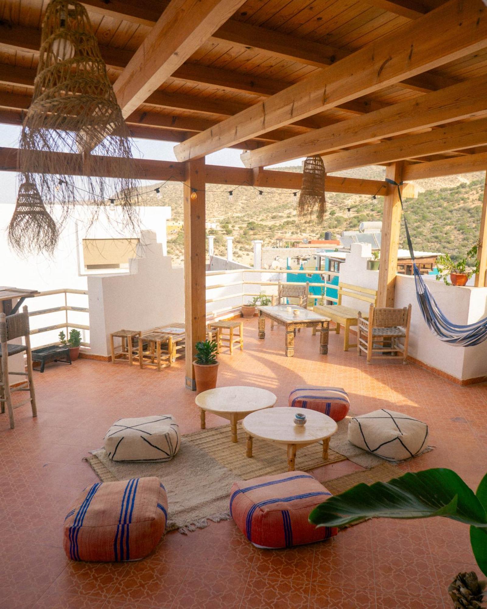 Arima Surf House Hostel Tamraght ภายนอก รูปภาพ